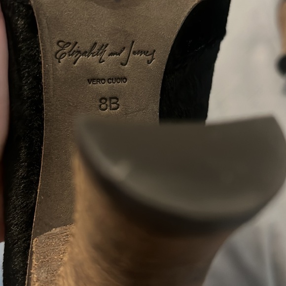 Elizabeth and James pointed toe ankle boots velvet  SZ 8 club wear going out - Picture 12 of 14